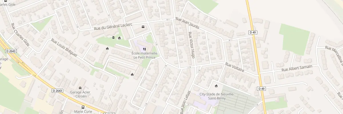 Plan du 26 Rue Maurice Camier à Neuville-Saint-Rémy