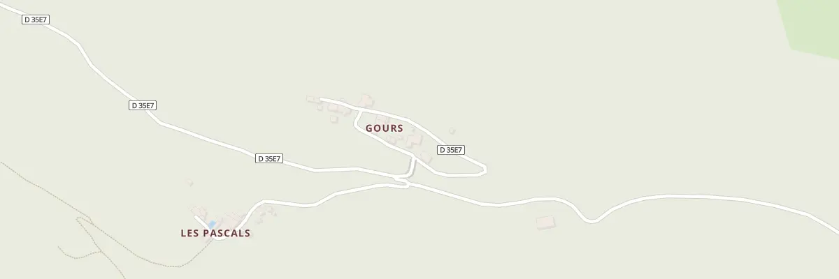 Plan du 5406 Gours à Lunas-les-Châteaux