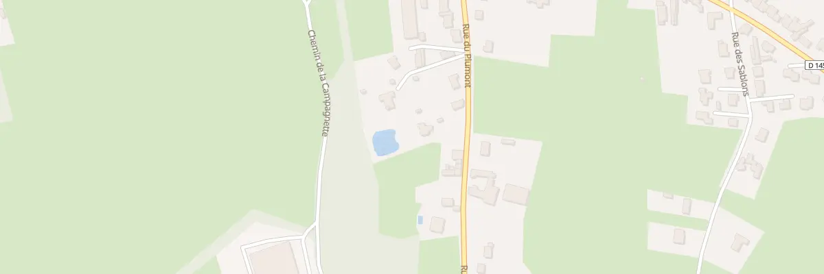 Plan du 276 Rue du Plumont à Genech