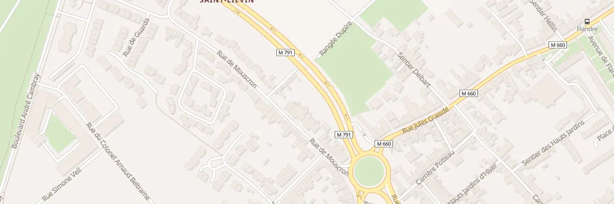 Plan du 30 Rue de Mouscron à Wattrelos