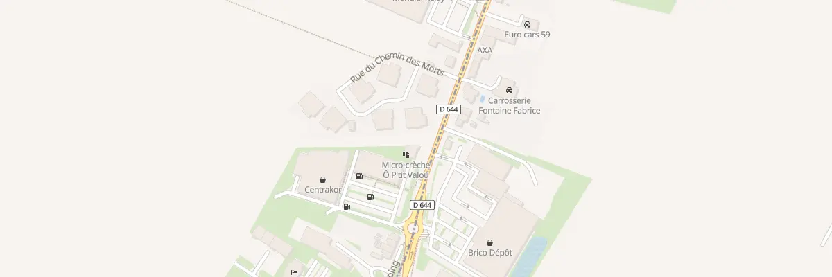 Plan du 132 Rte de Paris à Proville