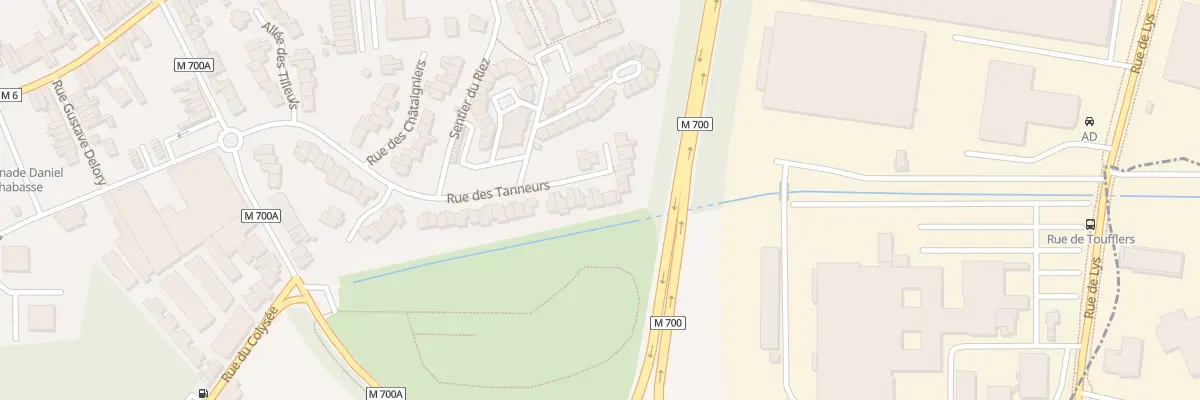 Plan du 8 All des Saules à Lys-lez-Lannoy