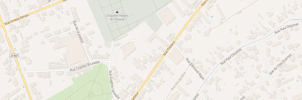 Plan du 57 Rue Pasteur à Chauny