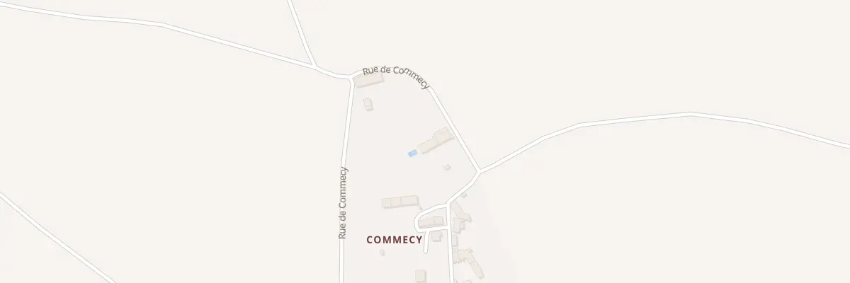 Plan du 160 Commecy à Sainpuits