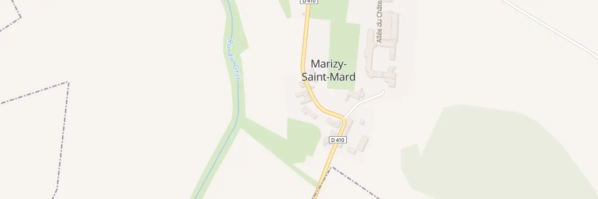 Plan du 4 Rue Saint-mard à Marizy-Saint-Mard