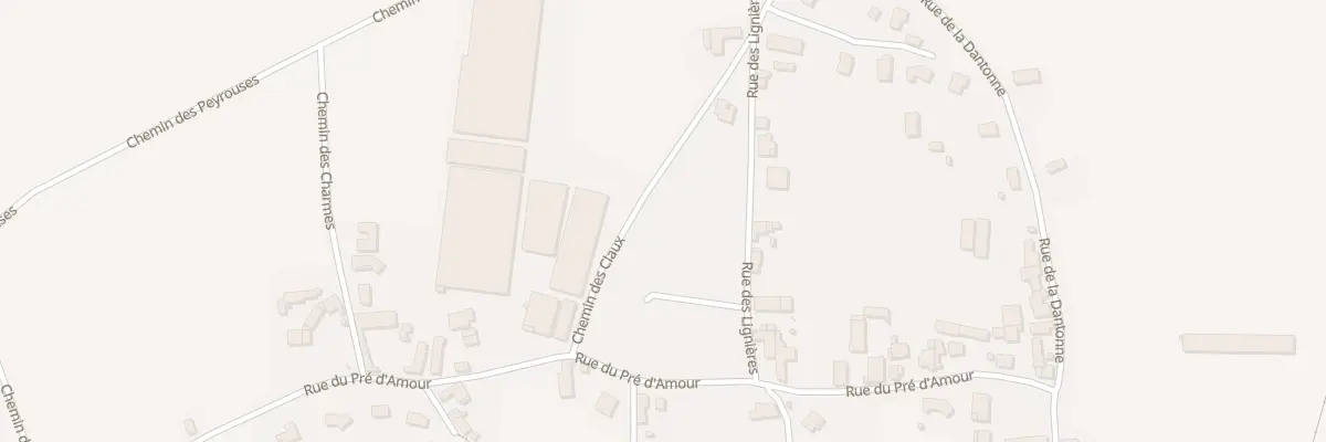 Plan du 12 Che des Claux à Montpensier