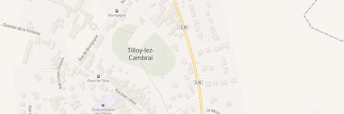 Plan du 33 Rue de Marquette à Tilloy-lez-Cambrai