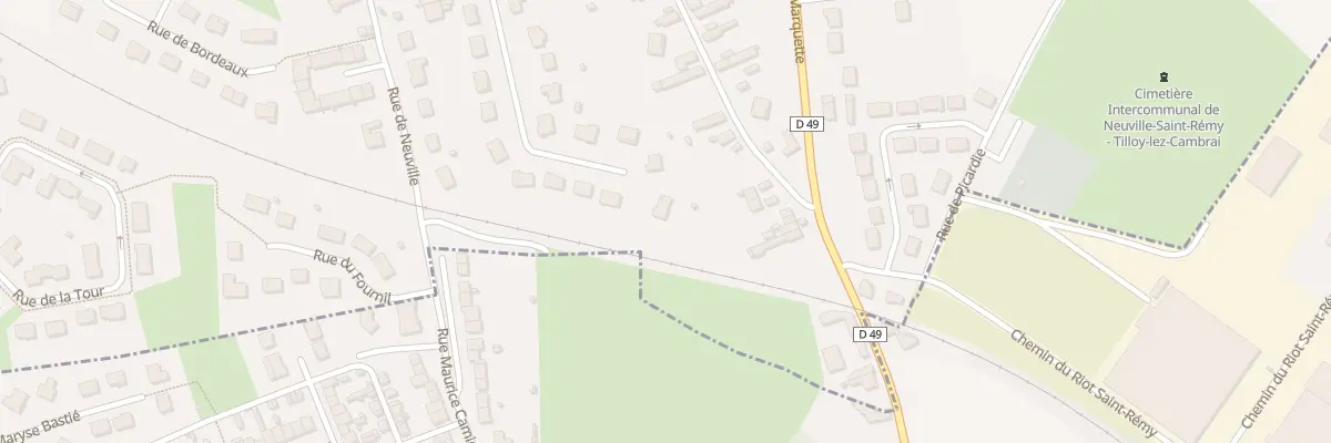 Plan du 22 Rue du Duc d’Anjou à Tilloy-lez-Cambrai