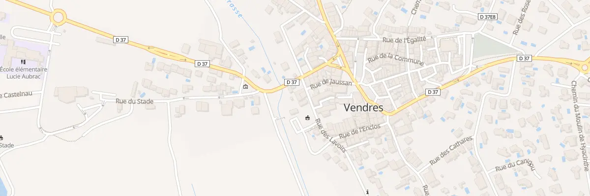 Plan du 13 Av du Languedoc à Vendres