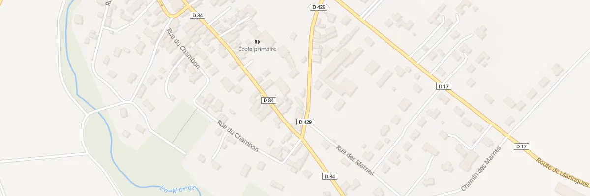 Plan du 1 Rue des Contamines à Martres-sur-Morge