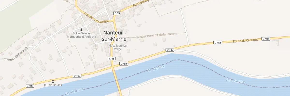 Plan du 5 Rte de Crouttes à Nanteuil-sur-Marne