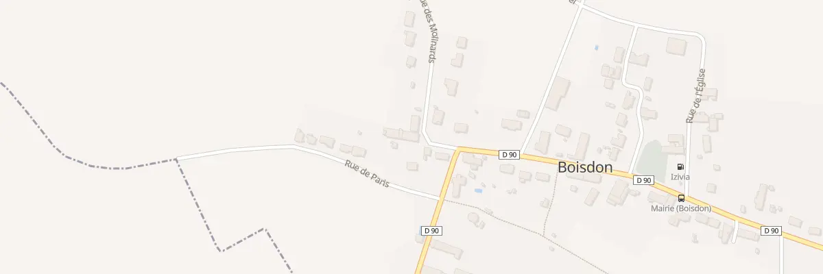 Plan du 3 Rue des Molinards à Boisdon