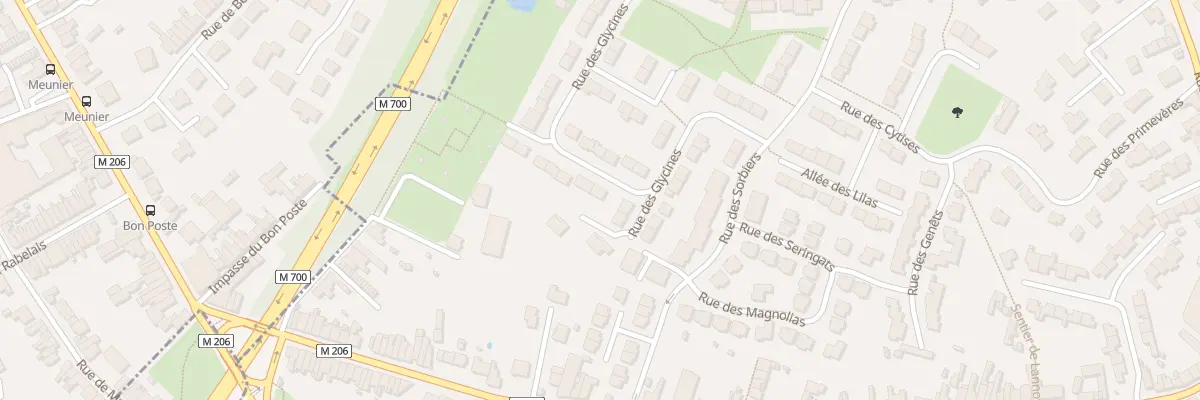 Plan du 50 Rue des Glycines à Toufflers