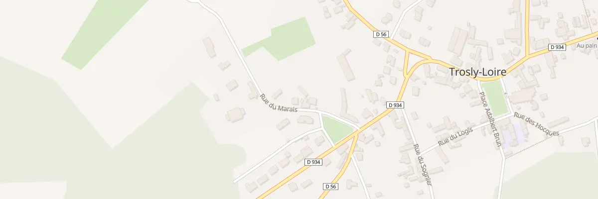 Plan du 4 Rue du Marais à Trosly-Loire