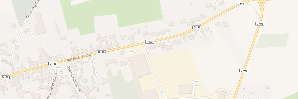 Plan du 256 Rue Jules Domise à Féchain