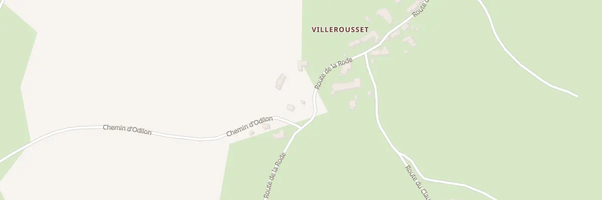 Plan du 374 Rte de la Rode à Peyre en Aubrac