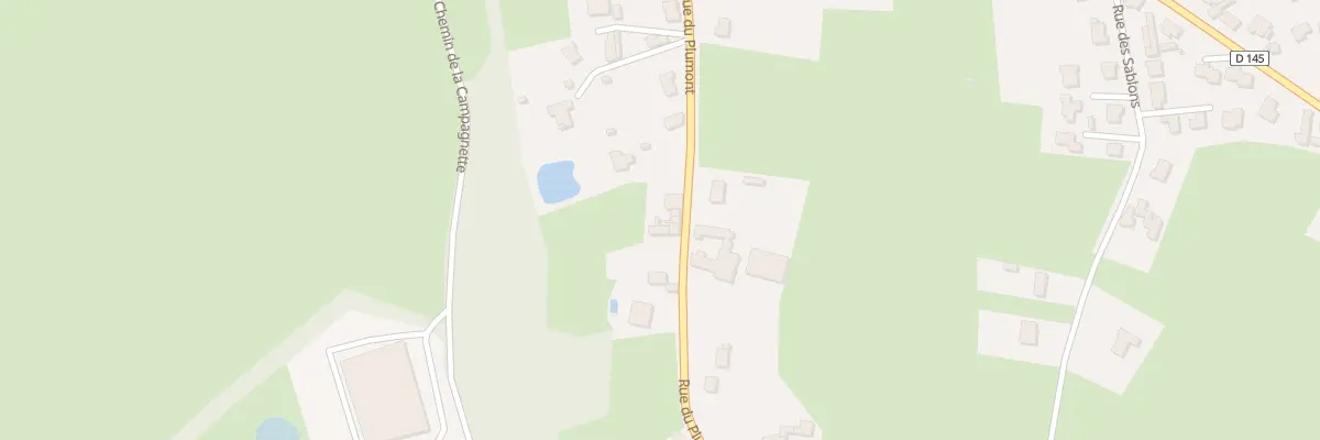 Plan du 294 Rue du Plumont à Genech