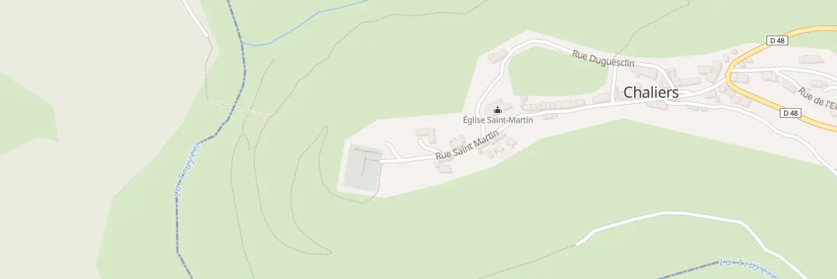 Plan du 5039A Moulin de Simon à Chaliers