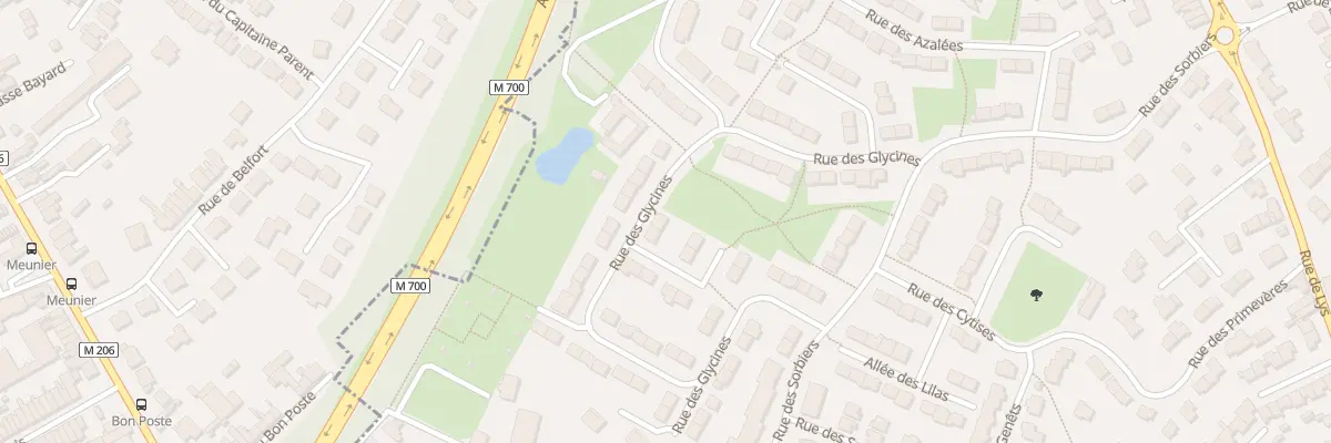 Plan du 21 Rue des Glycines à Toufflers