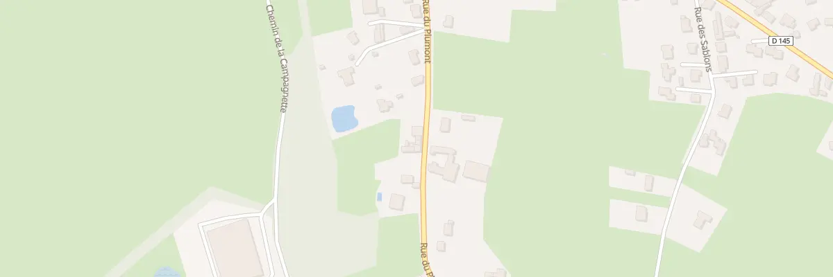Plan du 304 Rue du Plumont à Genech