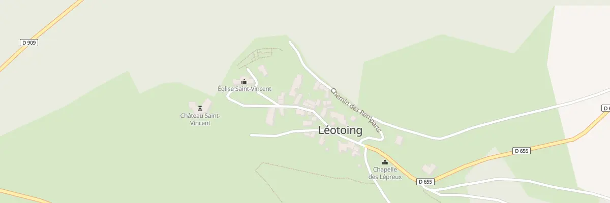 Plan du 5005 Le Bourg à Léotoing