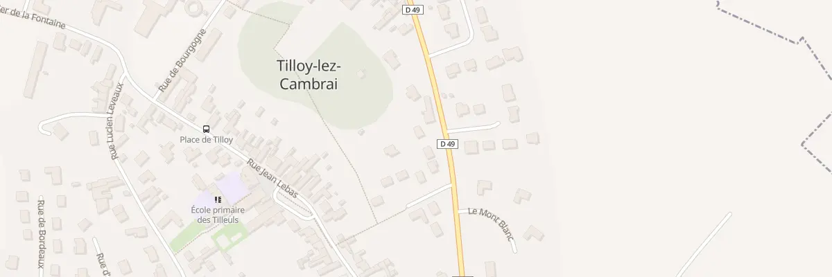 Plan du 23B Rue de Marquette à Tilloy-lez-Cambrai
