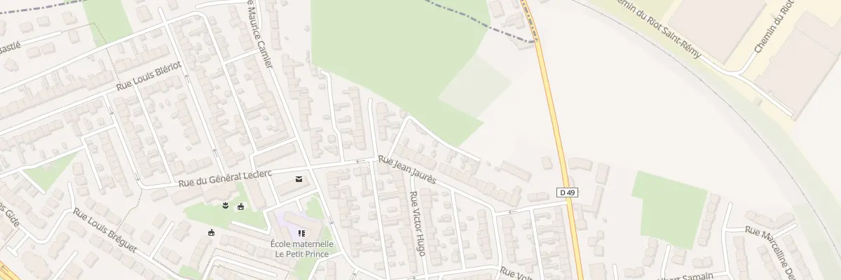 Plan du 32 Rue Jean Jaurès à Neuville-Saint-Rémy