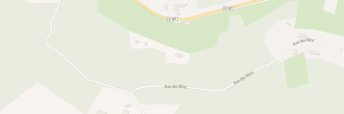 Plan du 6 Rue des Blins à Verlin