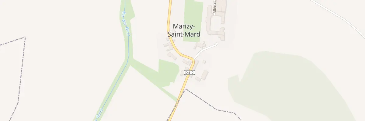 Plan du 8 Rue Saint-mard à Marizy-Saint-Mard