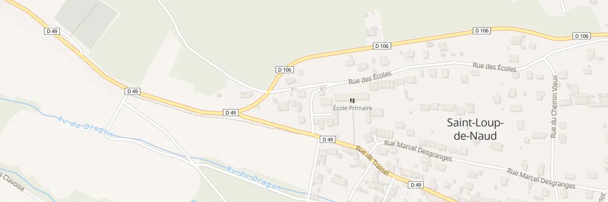 Plan du 3 Rue Paul Eluard à Saint-Loup-de-Naud