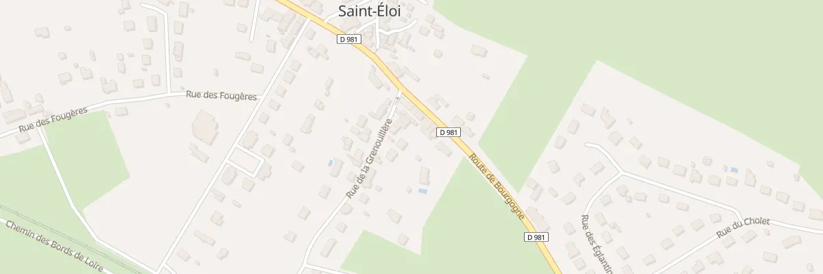 Plan du 6 Rue de la Grenouillère à Saint-Éloi