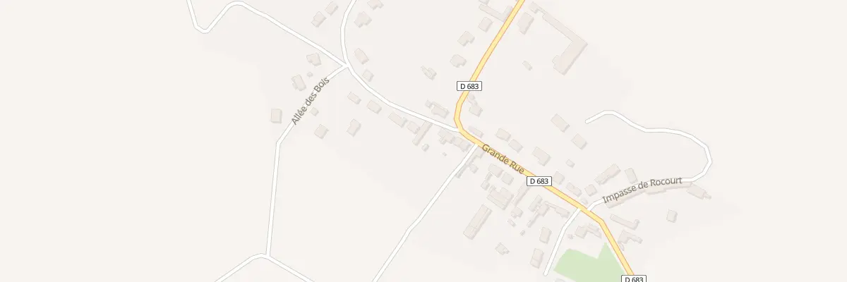Plan du 48 Rue du Tour de Ville à Francilly-Selency
