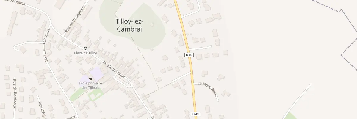 Plan du 23 Rue de Marquette à Tilloy-lez-Cambrai