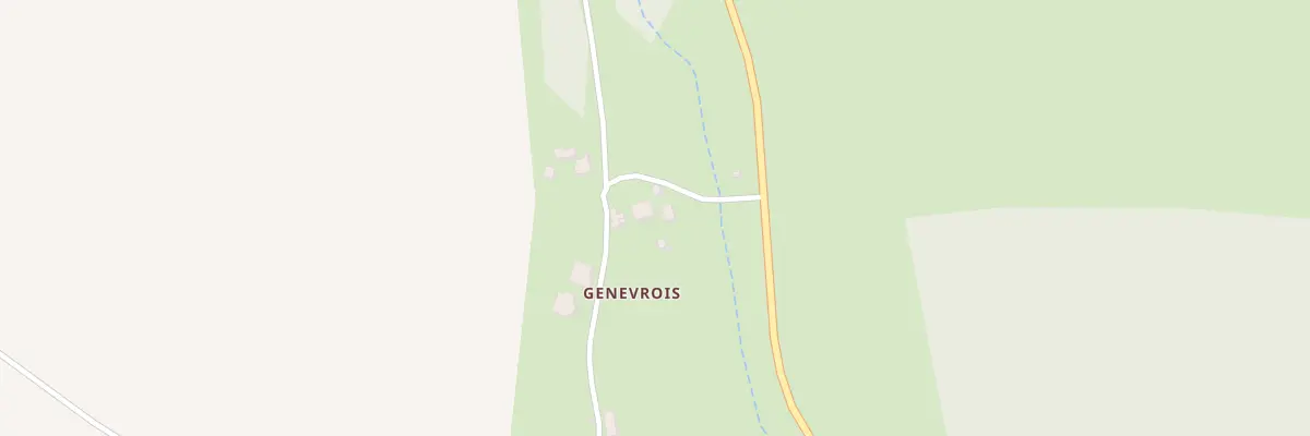 Plan du 1 Genevrois à Bézu-le-Guéry
