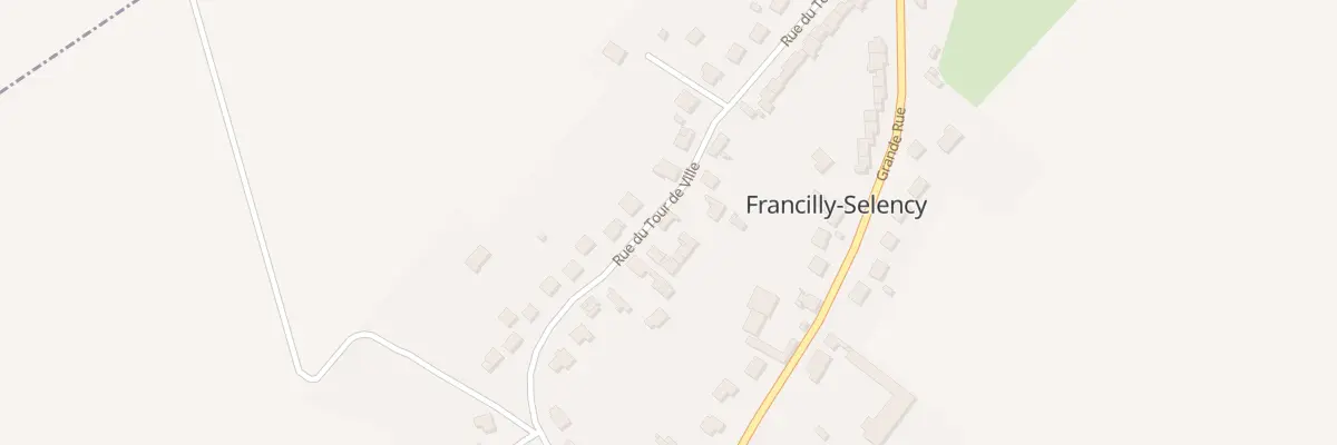 Plan du 27 Rue du Tour de Ville à Francilly-Selency