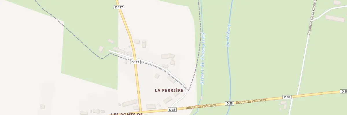 Plan du 5 Rue du Champ de la Perrière à La Celle-sur-Nièvre