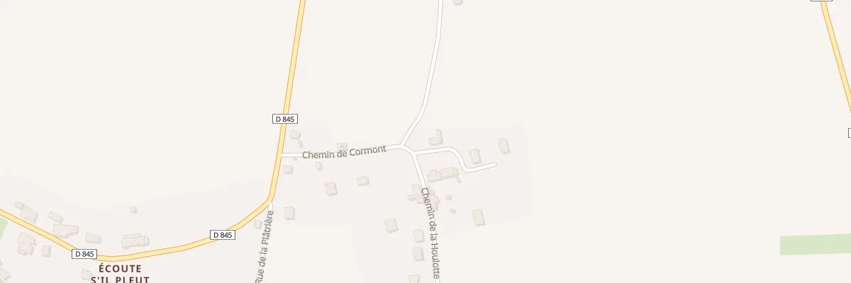 Plan du 5 Che de Cormont à Marigny-en-Orxois