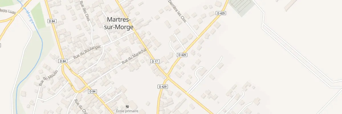 Plan du 1 Rte de Surat à Martres-sur-Morge