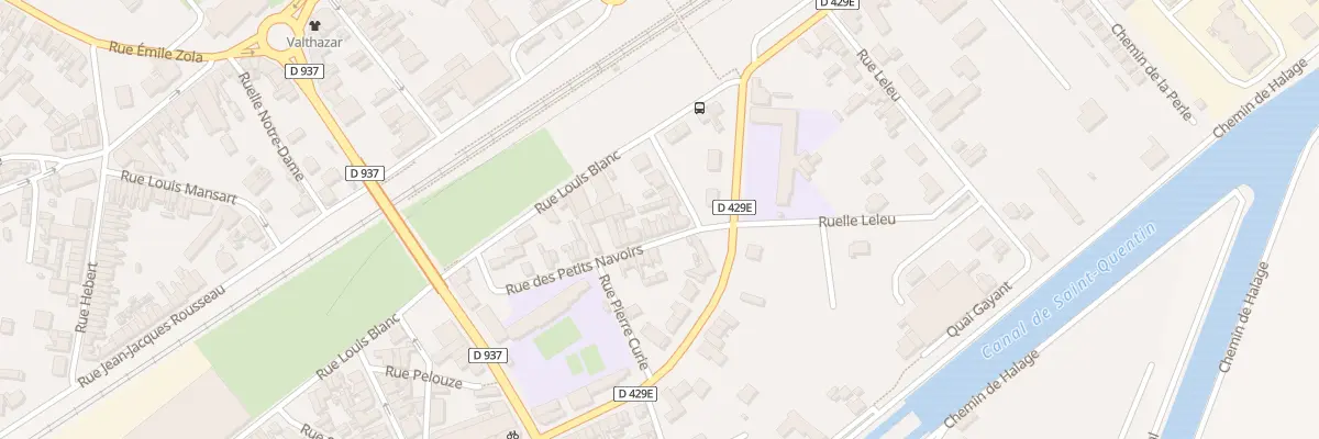 Plan du 37 Rue des Navoirs à Chauny
