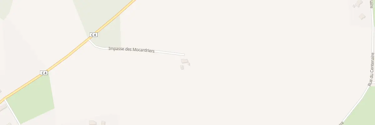 Plan du 118 Les Plantations des Mocard à Sommecaise