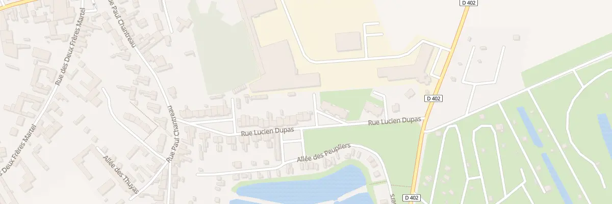 Plan du 41 Rue Lucien Dupas à Féchain