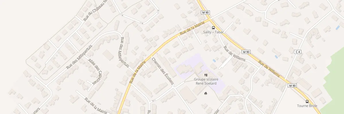Plan du 14A Rue de la Mairie à Sailly-lez-Lannoy