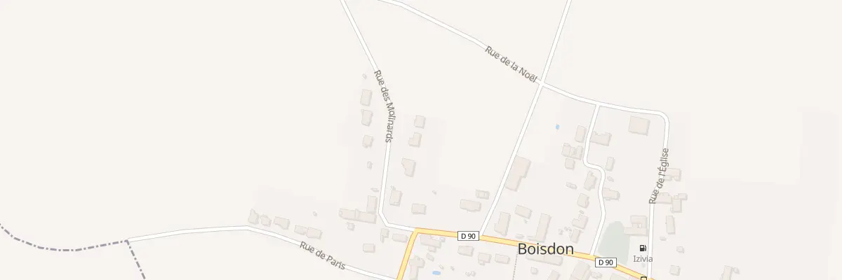 Plan du 6 Rue des Molinards à Boisdon