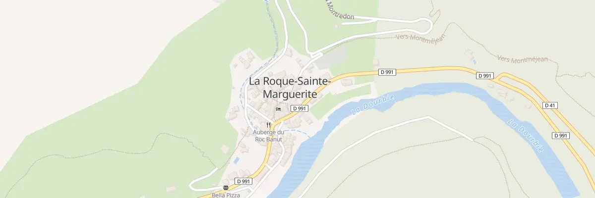 Plan du 5007 La Roque Sainte Marguerite à La Roque-Sainte-Marguerite
