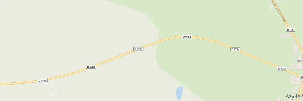 Plan du 1 Le Rapage à Azy-le-Vif