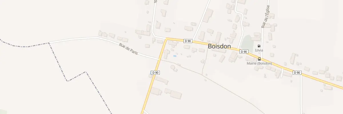Plan du 3 Rue du Lavoir à Boisdon