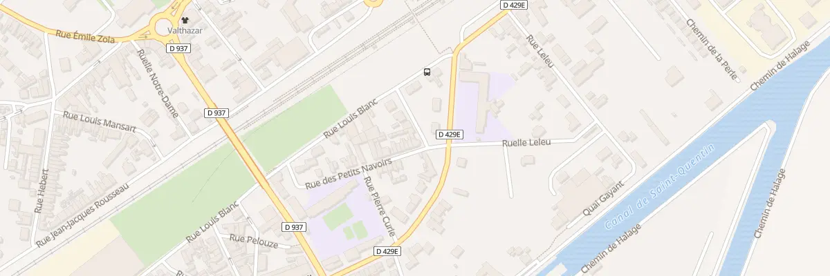 Plan du 43 Rue des Navoirs à Chauny