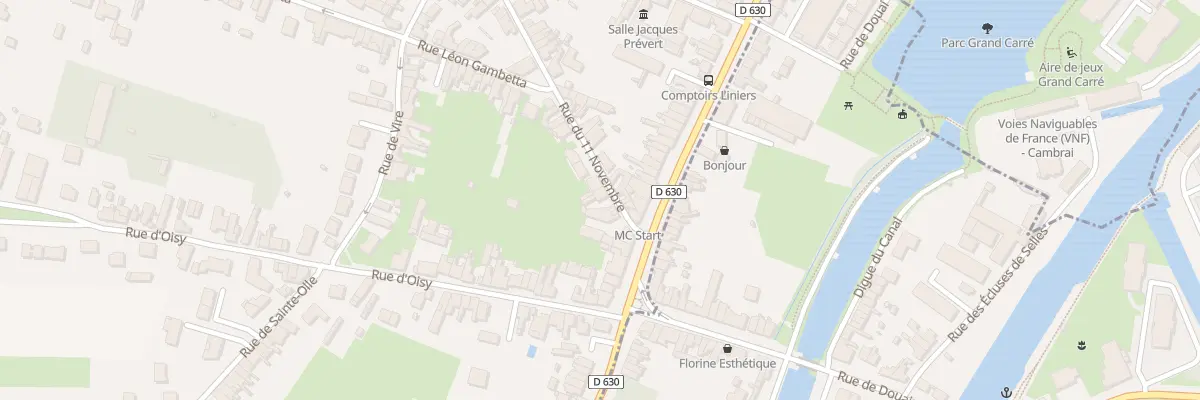 Plan du 1 Rue du Onze Novembre à Neuville-Saint-Rémy