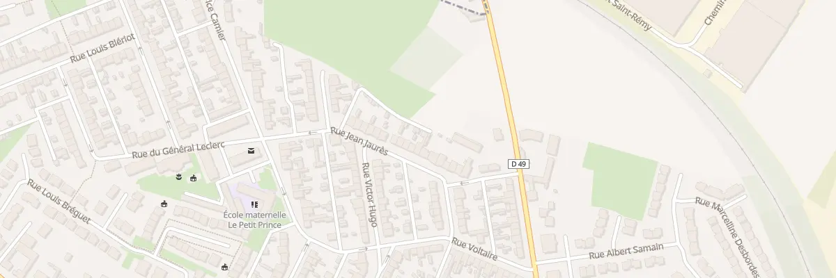 Plan du 18 Rue Jean Jaurès à Neuville-Saint-Rémy
