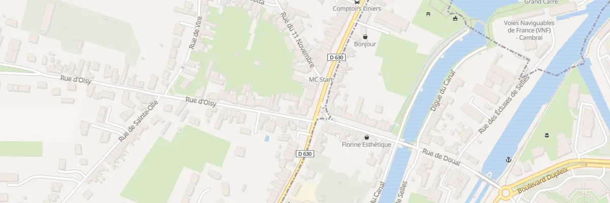 Plan du 3B Rue de Lille à Neuville-Saint-Rémy